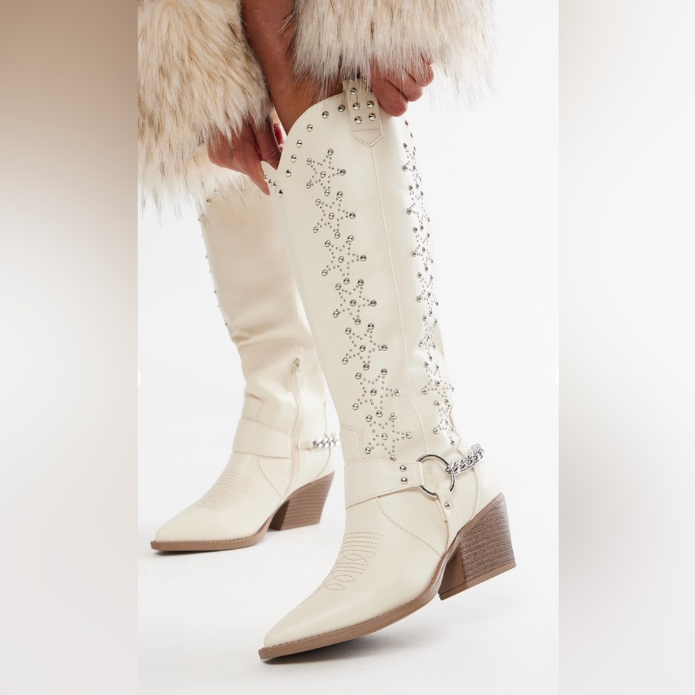 Studded Cowgirl Boots
